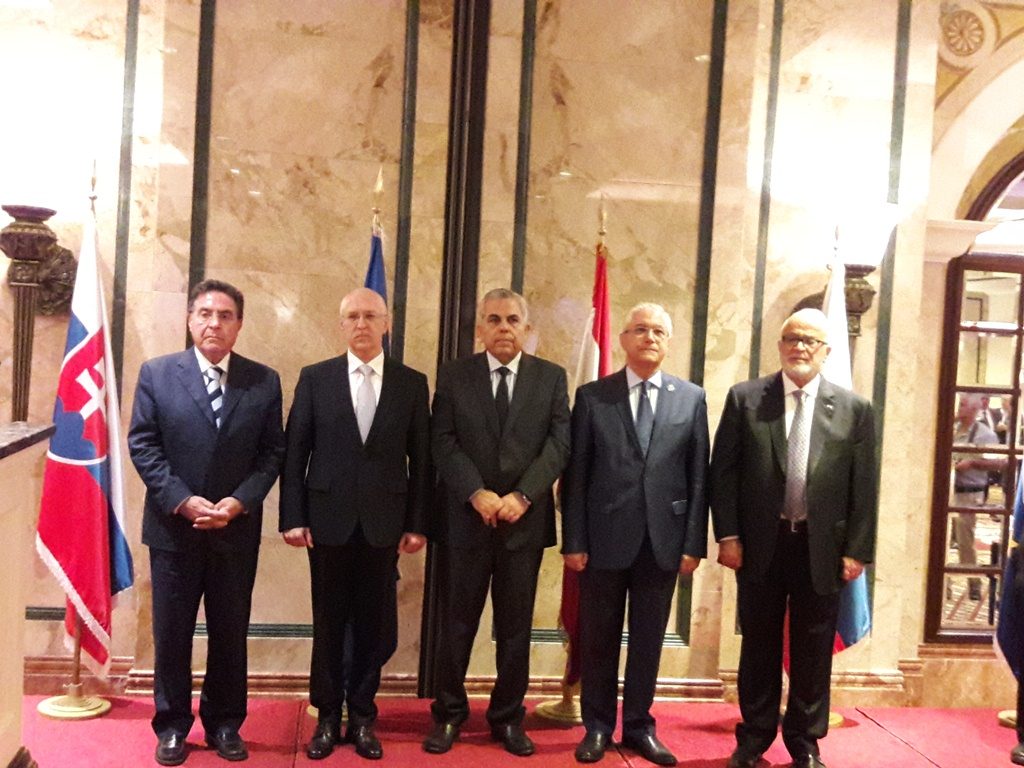 السفير السلوفاكي والقنصل الفخري سمير ضومط يقيمان حفل استقبال لمناسبة العيد الوطني للبلاد