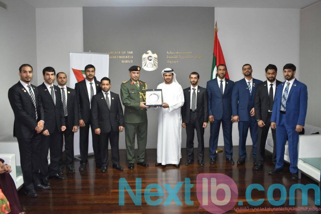 سفير الامارات يكرّم الملحق العسكري تقديراً لجهوده ودوره