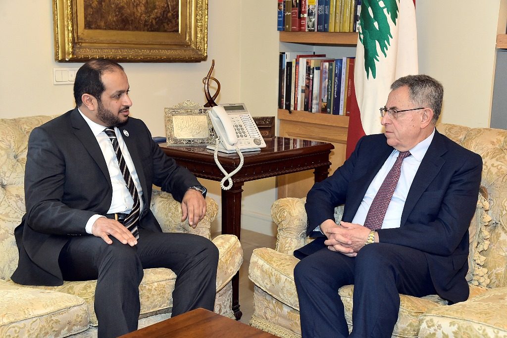 السنيورة عرض وسفير الإمارات الأوضاع والعلاقات