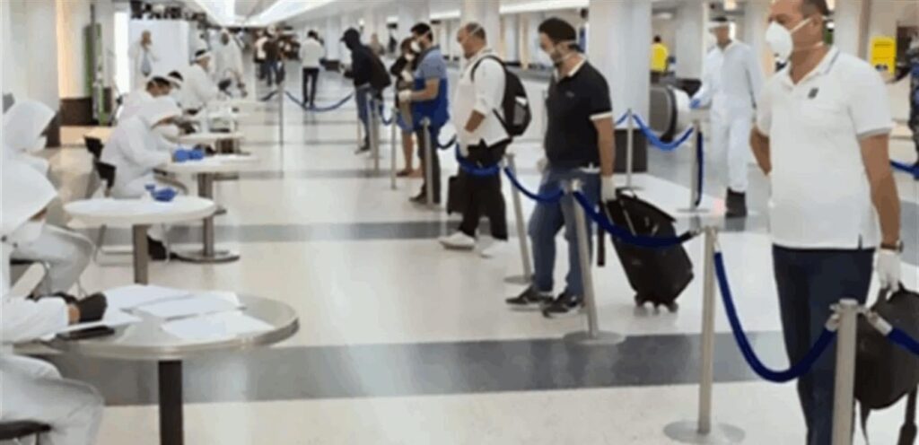 إصابات بـ”كورونا”في رحلات وافدة ..كم بلغ العدد؟