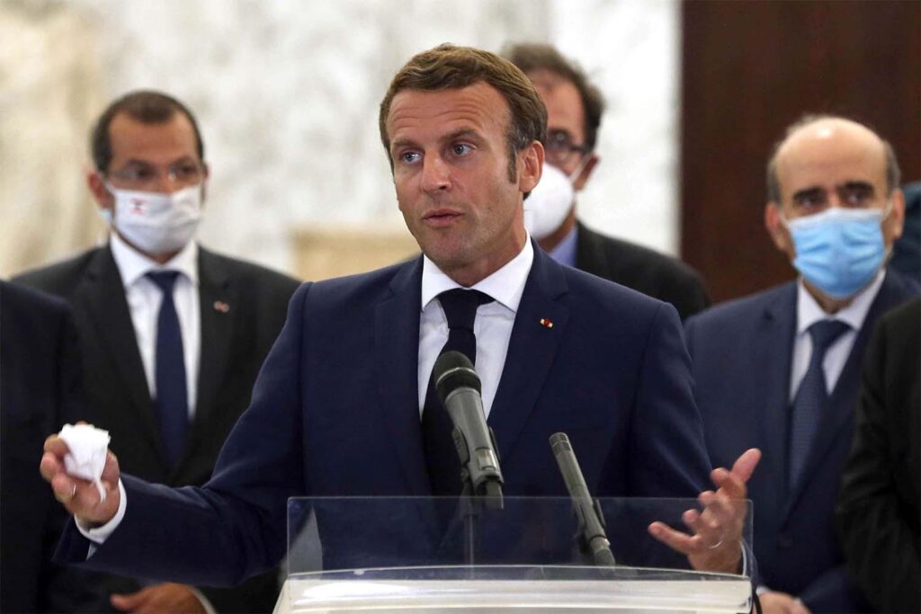 الرئاسة الفرنسية: العقوبات الأميركية لن تساعد في تشكيل حكومة لبنانية