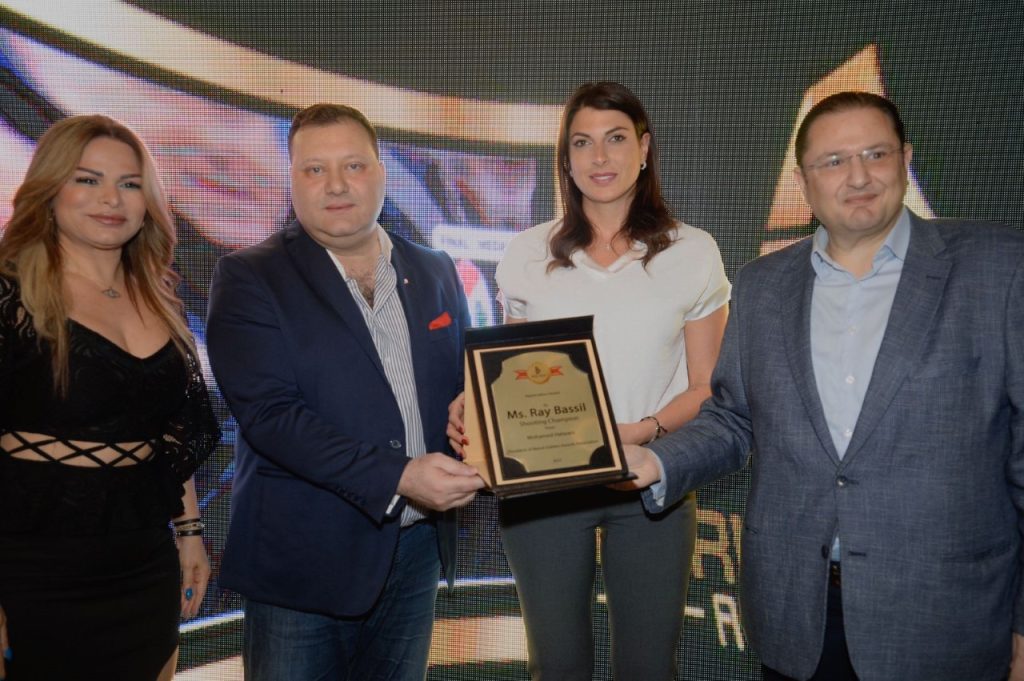 تكريم حاشد لباسيل وسكّر رعد بعد تألقهما عالمياً