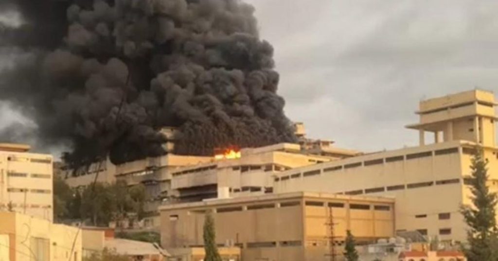 شبكة سلامة المباني: حريق معمل الناعمة يفتح ملف المخطط التوجيهي للمدن الصناعية