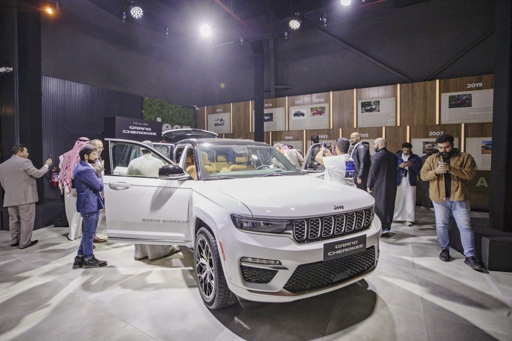 جيب تطلق الجيل الخامس من غراند شيروكي الجديدة كلياً في السعودية