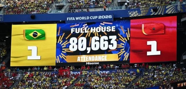 مونديال 2026: المغرب تعادل مع البرازيل وقطر مع سويسرا 1 – 1