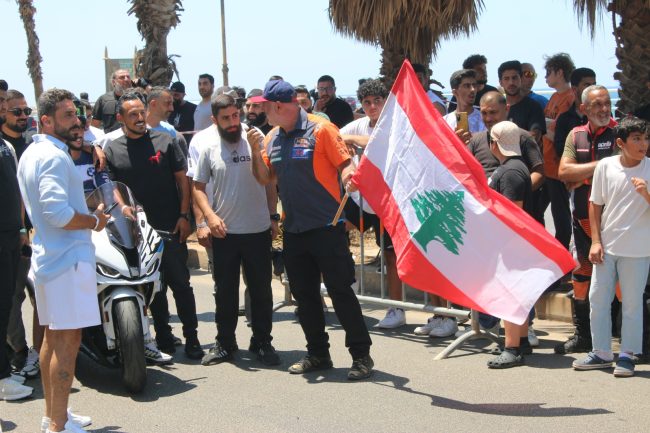 النادي اللبناني لسائقي الدراجات النارية نظم سباقه الثاني على جادة الرملة البيضاء وأحيا ذكرياتها