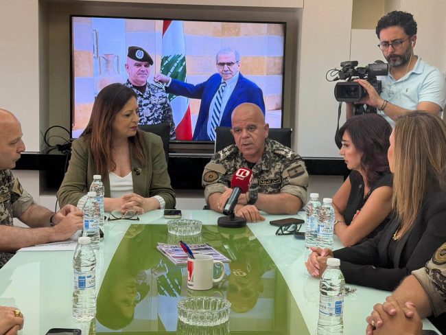 مدير عام أمن الدولة زار تلفزيون لبنان