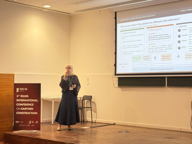إبنة الفيحاء سنا حسن خالد تمثل جامعة أرتوا الفرنسية في مؤتمر ICEC 2026 الدولي بالبرتغال