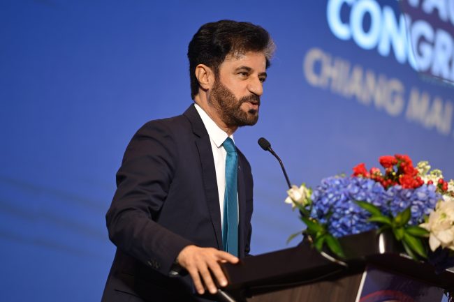 محمد بن سليّم يسلّط الضوء على أهمية منطقة آسيا والمحيط الهادىء لمستقبل رياضة السيارات
