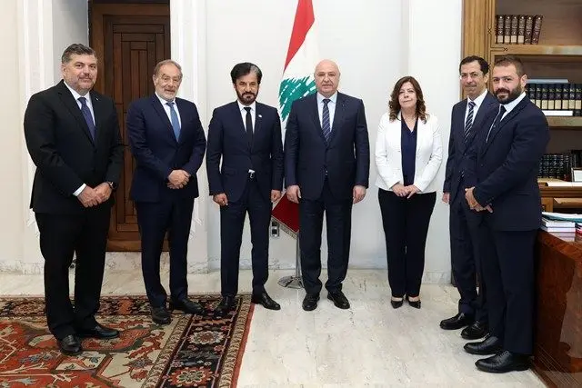 الرئيس عون مستقبلاً محمد بن سليم : سباق السيارات جسر تواصل بين لبنان والعالم